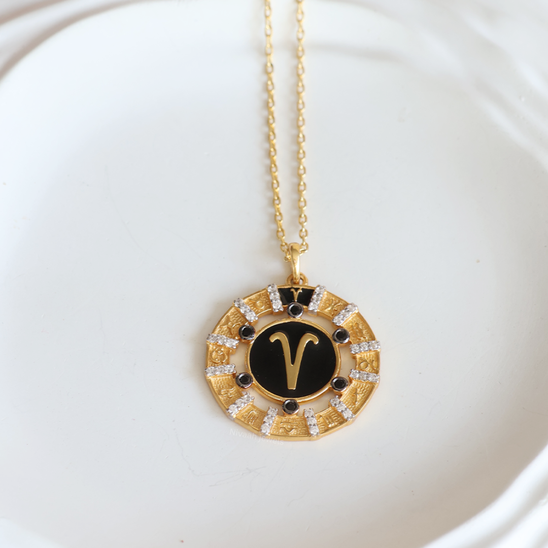 Aries zodiac pendant Aries zodiac pendant