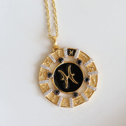 Pisces Zodiac pendant