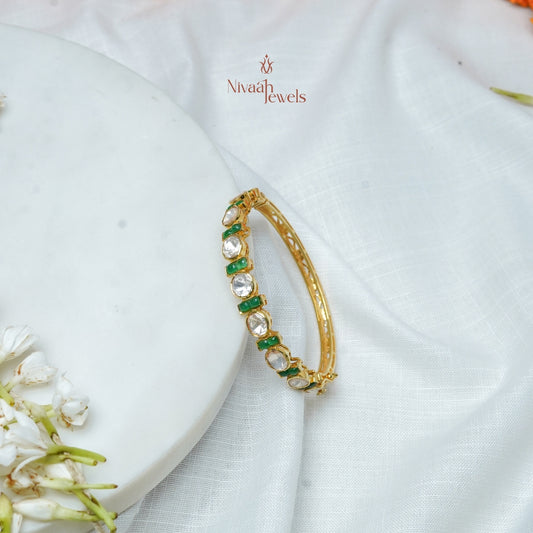 Izra Green Bangle