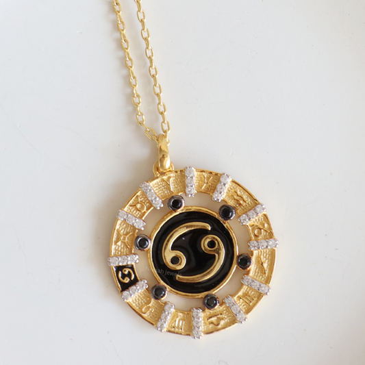 Cancer Zodiac pendant