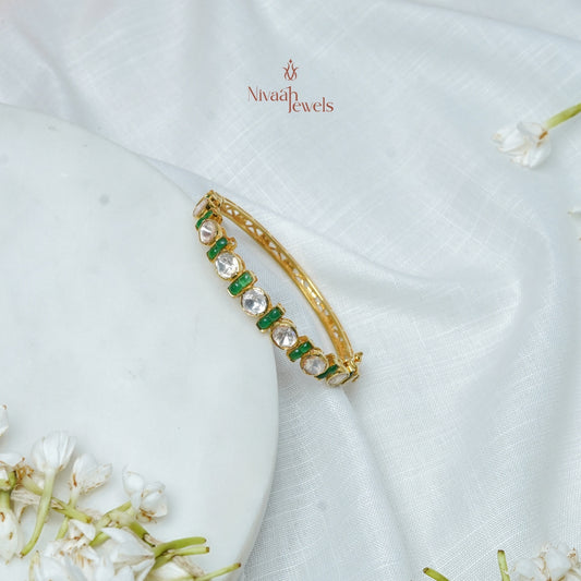 Izra Green Bangle