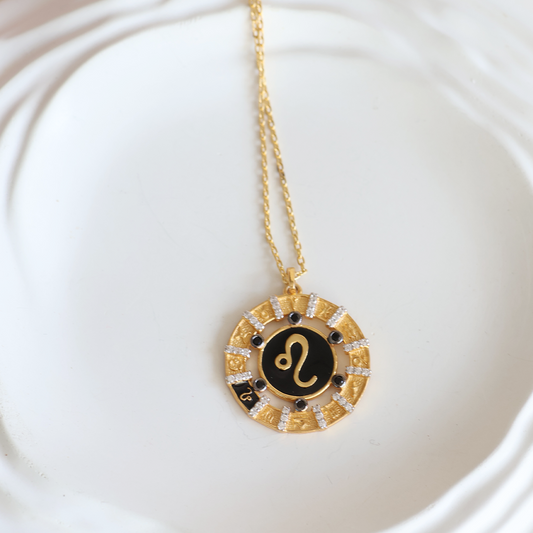 Leo Zodiac pendant