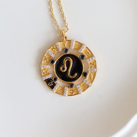 Leo Zodiac pendant