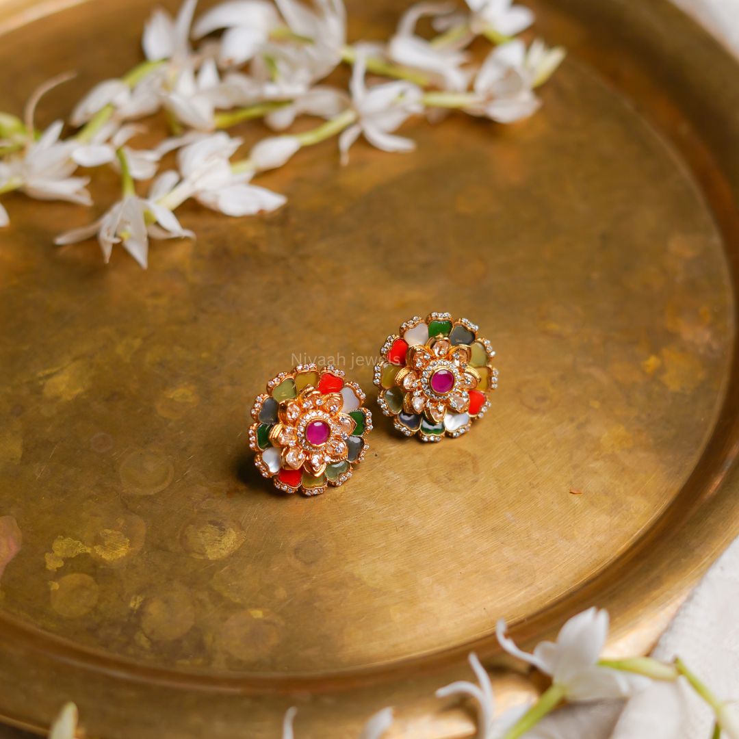 Navratan studs Navratan studs