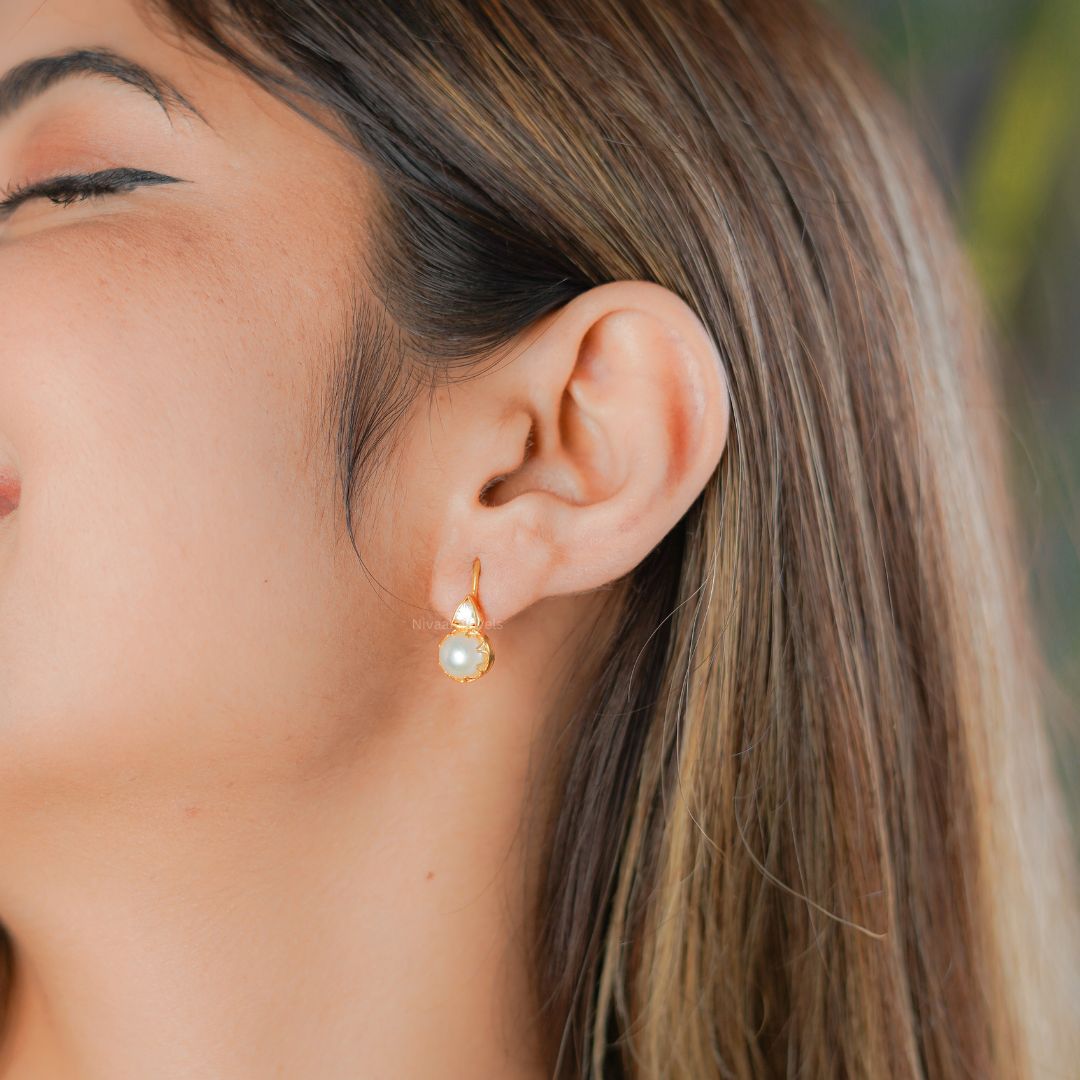 'Bloom' Pearl Earrings 'Bloom' Pearl Earrings