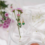 'Bloom' Green Earrings